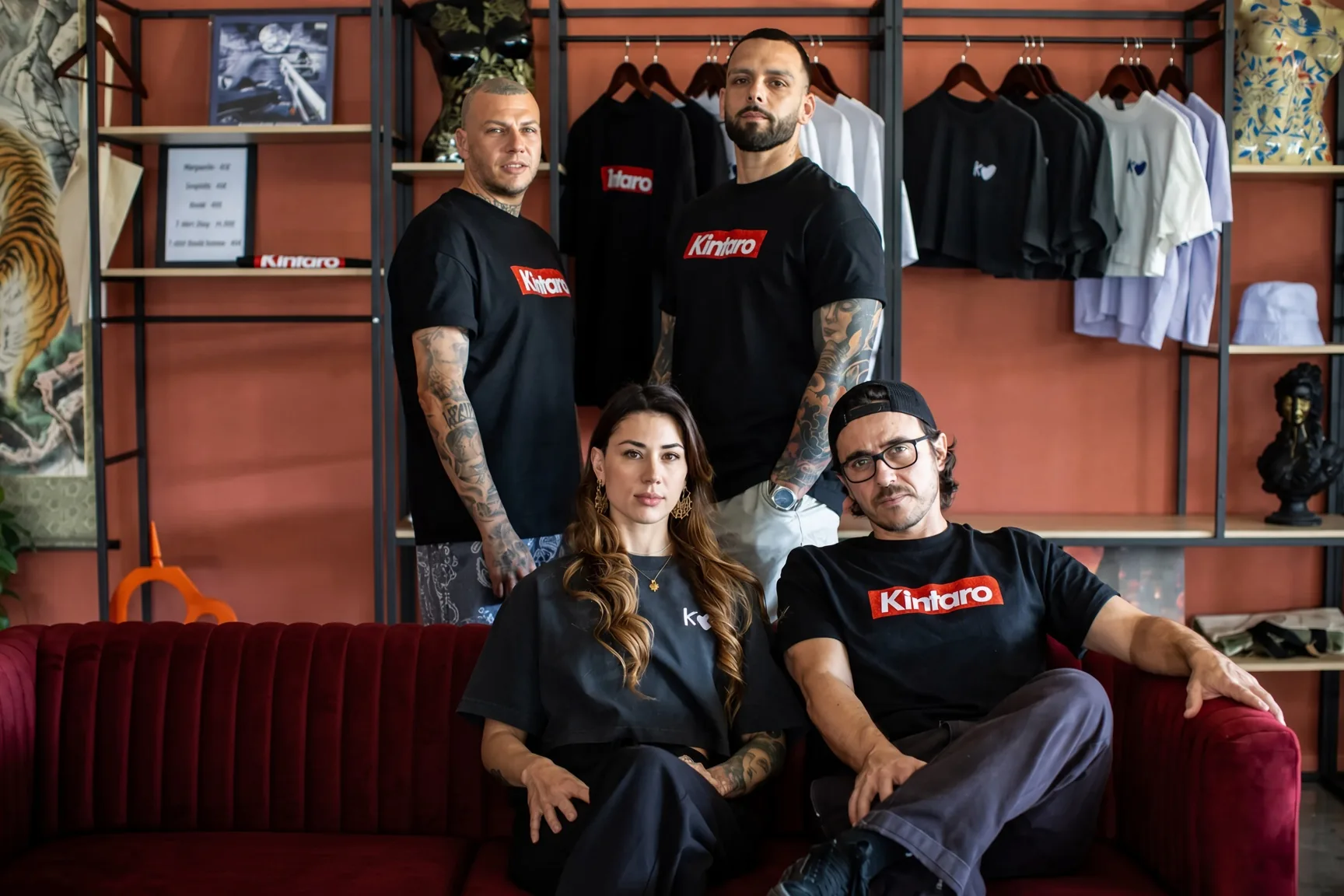 L'équipe du studio Kintaro